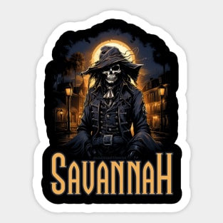 Savannah Streets Sticker